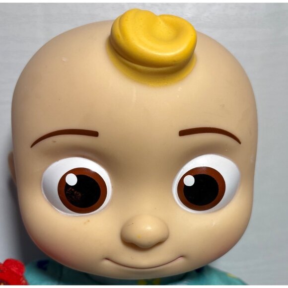 CoComelon Interactive Baby JJ Doll With Red Teddy Bear Plush - Picture 2 of 7